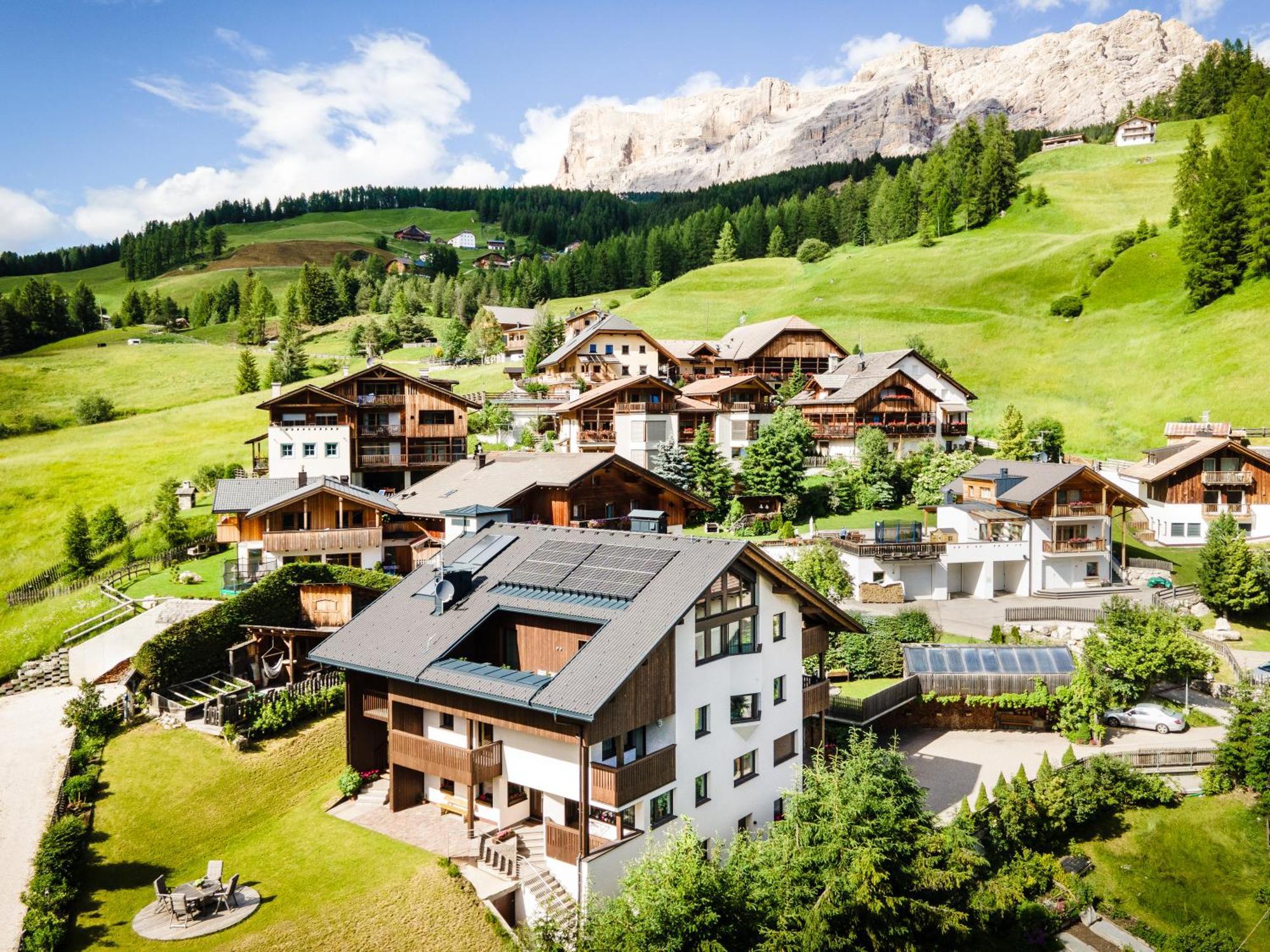 Apartment Ciasa Laoi San Cassiano  Bagian luar foto